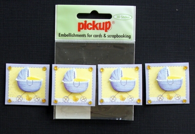 PUK1049 Embellishments for Cards and Scrapbooking