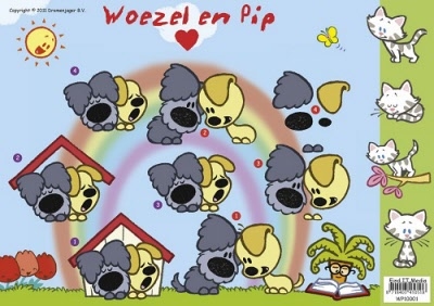 WP-10001 Woezel en Pip Strand