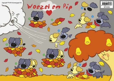 WP-10006 Woezel en Pip Herfst