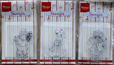 3 Clear stamps Marianne Desig Snoesjes