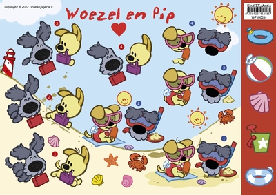 WP-10016 Woezel en Pip Vacantie