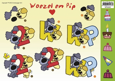 WP-10018 Woezel en Pip Cijfers