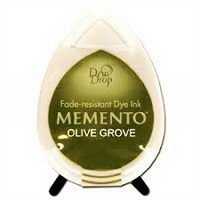 MD708 Memento Inkpad Dewdrops Olive grove
