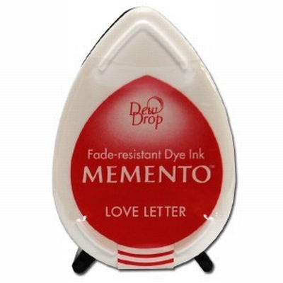 MD302 Memento Inkpad Dewdrops Love Letter