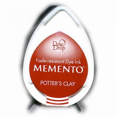 MD801 Memento Inkpad Dewdrops Potter's clay