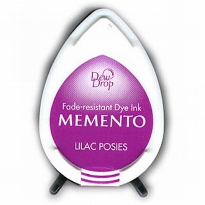 MD501 Memento Inkpad Dewdrops Lilac posies