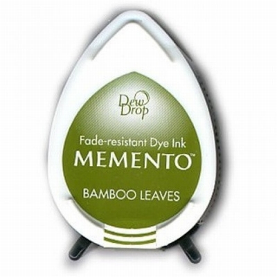 MD707 Memento Inkpad Dewdrops Bamboo leaves