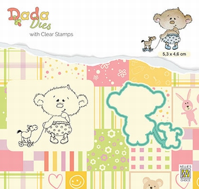 DDCS022 DADA Set Die & Clear stamp My Horse