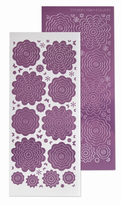 61.5855 Nested Flowers stickers 6. mirror candy