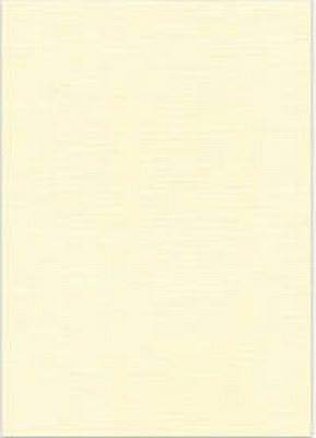 Vierkant karton 13,5 X 27 cm  Nr 02 Creme per 5 vel