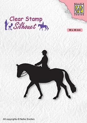 SIL068 Clear stamps Men-things Horseman