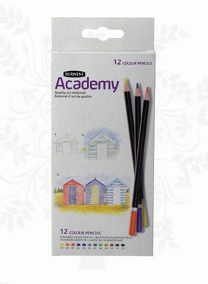 Derwent Derwent Academy 12 colour pencils