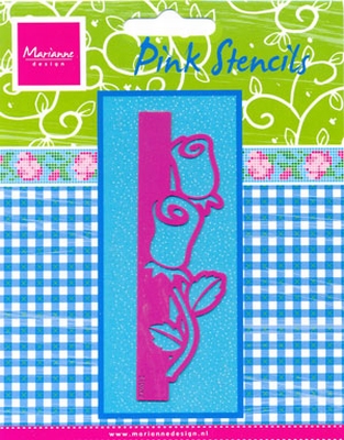 PK9012 - Pink Stencils Marianne Design
