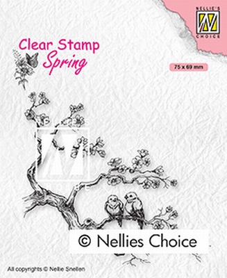 SPCS017 Clear Stamps Spring Spring lovers