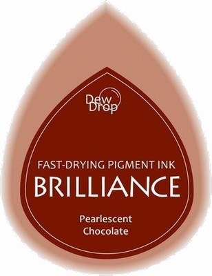 BD-000-076 Brilliance Dew Drops inkpads Pearlescent Chocolat