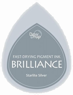BD-000-093 Brilliance Dew Drops inkpads Starlight silver