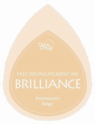 BD-000-055 Brilliance Dew Drops inkpads Pearlescent beige