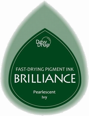 BD-000-064 Brilliance Dew Drops inkpads Pearlescent Ivy