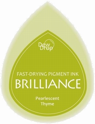 BD-000-075 Brilliance Dew Drops inkpads Pearlescent Thyme