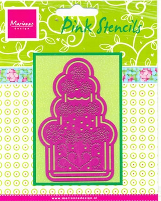 PK9001 - Pink Stencils Marianne Design