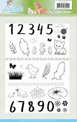 JACS10024 Clear Stamps - Jeanine's Art - Young Animals