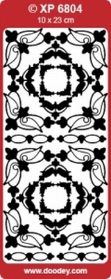 XP6804HB Stickers Div.Ornamenten -  Hol.Blauw
