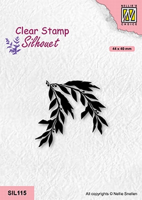 SIL115 Silhouette Clear stamps willow branch