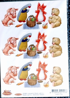 3DA5TT04 10 X A5 knipvellen