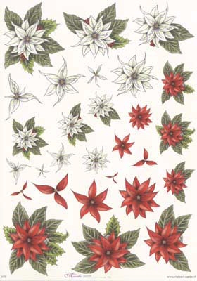 X70 Mireille Kerst per 10 vel