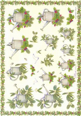 X302 Mireille Kerst per 10 vel