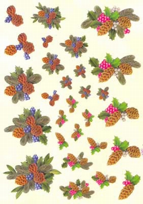 X315 Mireille Kerst per 10 vel