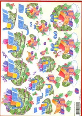 X353 Mireille Kerst per 10 vel