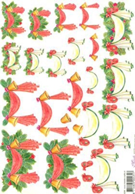 X369 Mireille Kerst per 10 vel