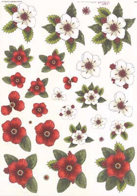 X83 Mireille Kerst per 10 vel