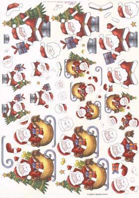 X85 Mireille Kerst per 10 vel