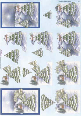X157 Mireille Kerst per 10 vel