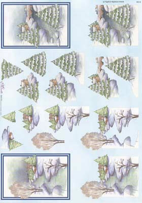 X158 Mireille Kerst per 10 vel
