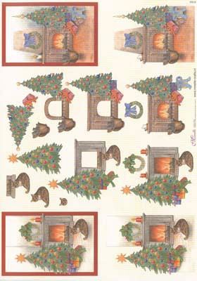 X164 Mireille Kerst per 10 vel