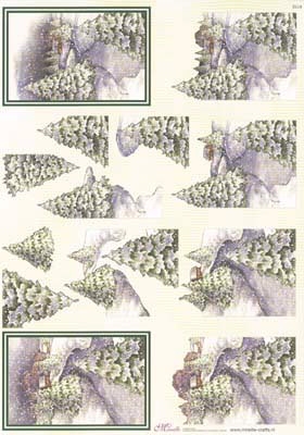 X172 Mireille Kerst per 10 vel