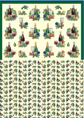 X263 Mireille Kerst per 10 vel