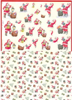 X267 Mireille Kerst per 10 vel
