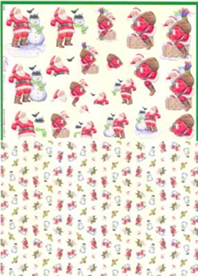 X268 Mireille Kerst per 10 vel
