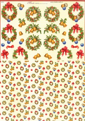 X274 Mireille Kerst per 10 vel