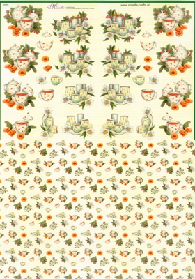 X275 Mireille Kerst per 10 vel