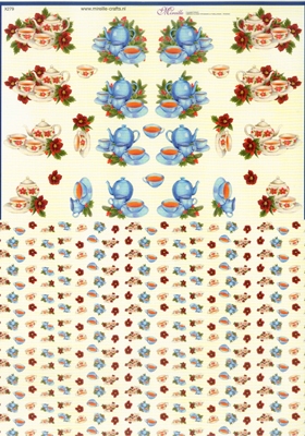 X279 Mireille Kerst per 10 vel