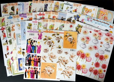 25 A4 Knipvellen algemeen wisselende samenstelling