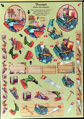 1600145 Dufex Freestyle Decoupage Gereedschap