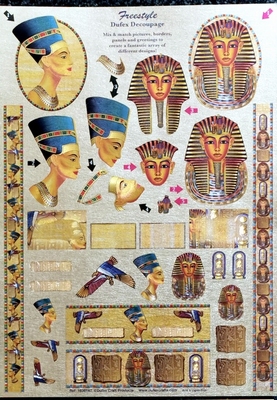 1600147 Dufex Freestyle Decoupage Egypte