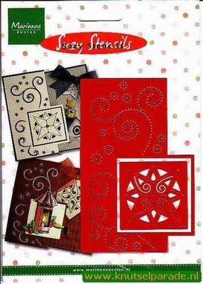 SUZY004 Marianne design stencil