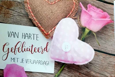K231 Van Harte Gefeliciteerd met je verjaardag